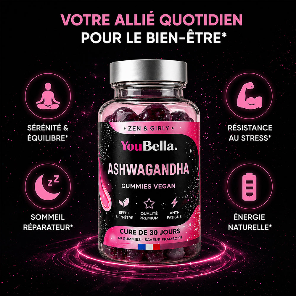 Gummies ASHWAGANDA 100% VEGAN - YouBella.®