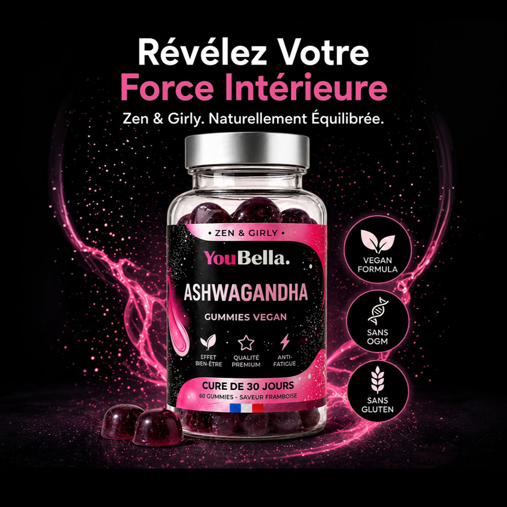 Gummies ASHWAGANDA 100% VEGAN - YouBella.®